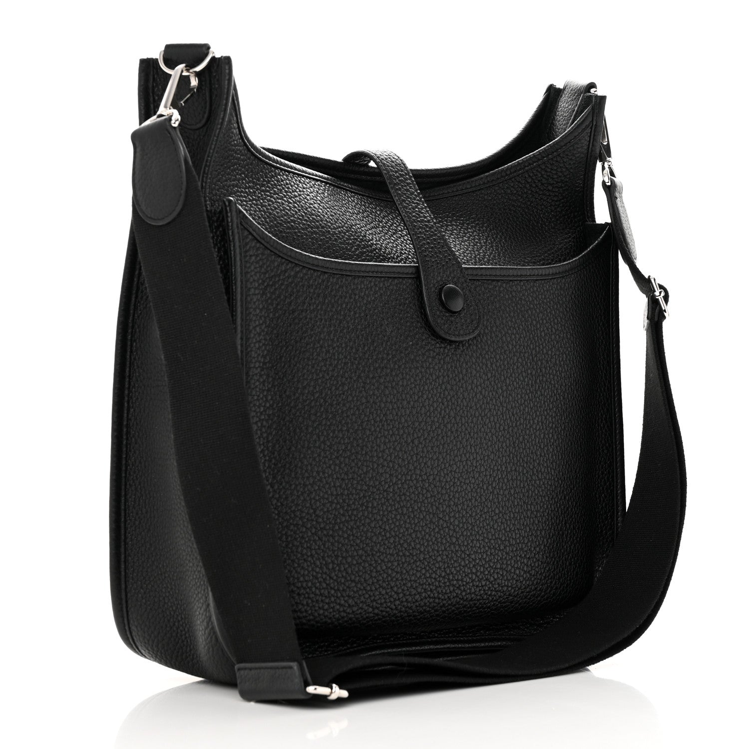 Hermes Taurillon Clemence Evelyne III GM Black 3 of 14