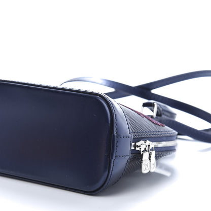 Louis Vuitton Epi Sequins Flame Alma Nano Blue Nuit 7 of 10