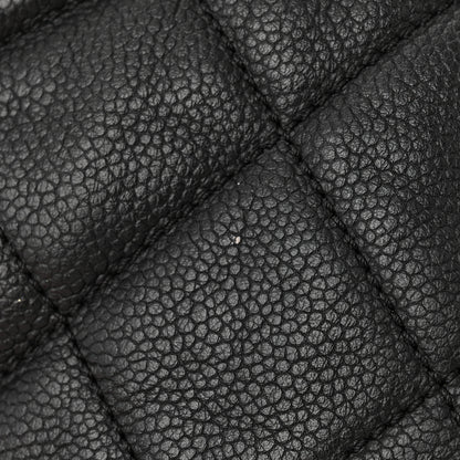 Chanel Caviar Quilted Expandable Zip Shoulder Bag Black 16 of 17