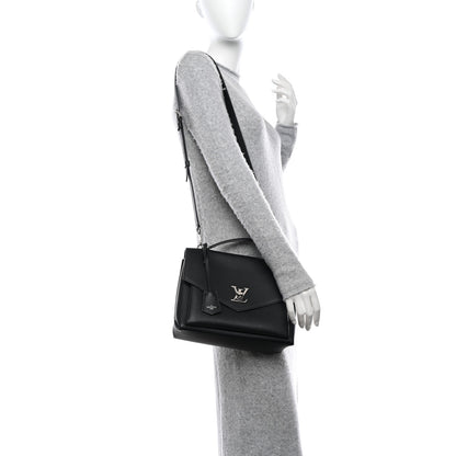 Louis Vuitton Soft Calfskin My Lockme Top Handle Black 2 of 9