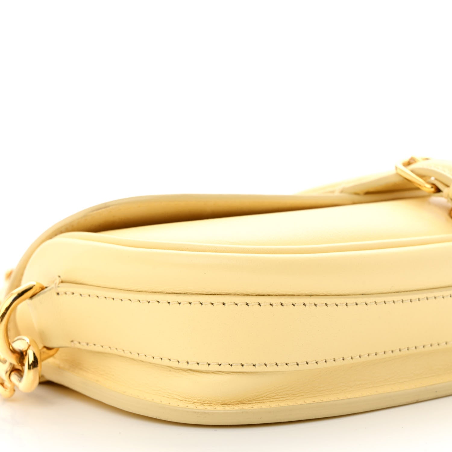 Christian Dior Box Calfskin East West Bobby Bag Pale Yellow 8 of 14