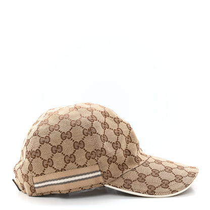 Gucci Monogram Web Baseball Hat M Beige 5 of 8