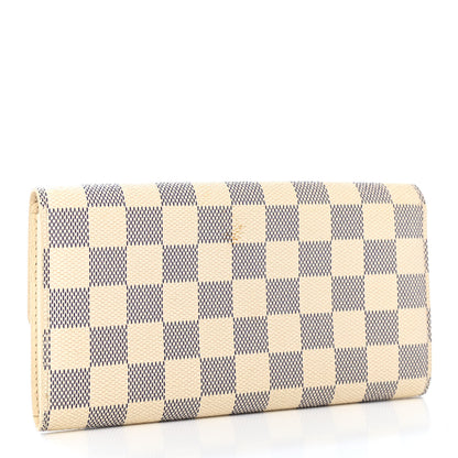 Louis Vuitton Damier Azur Sarah Wallet 2 of 4