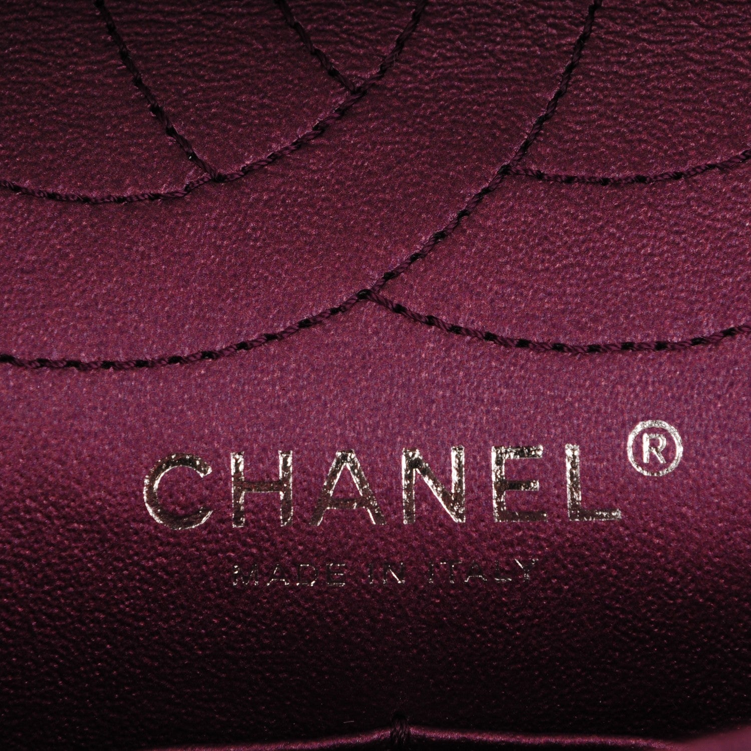 Chanel Metallic Aged Calfskin Quilted 2.55 Reissue 226 Flap Dark Purple 6 of 7
