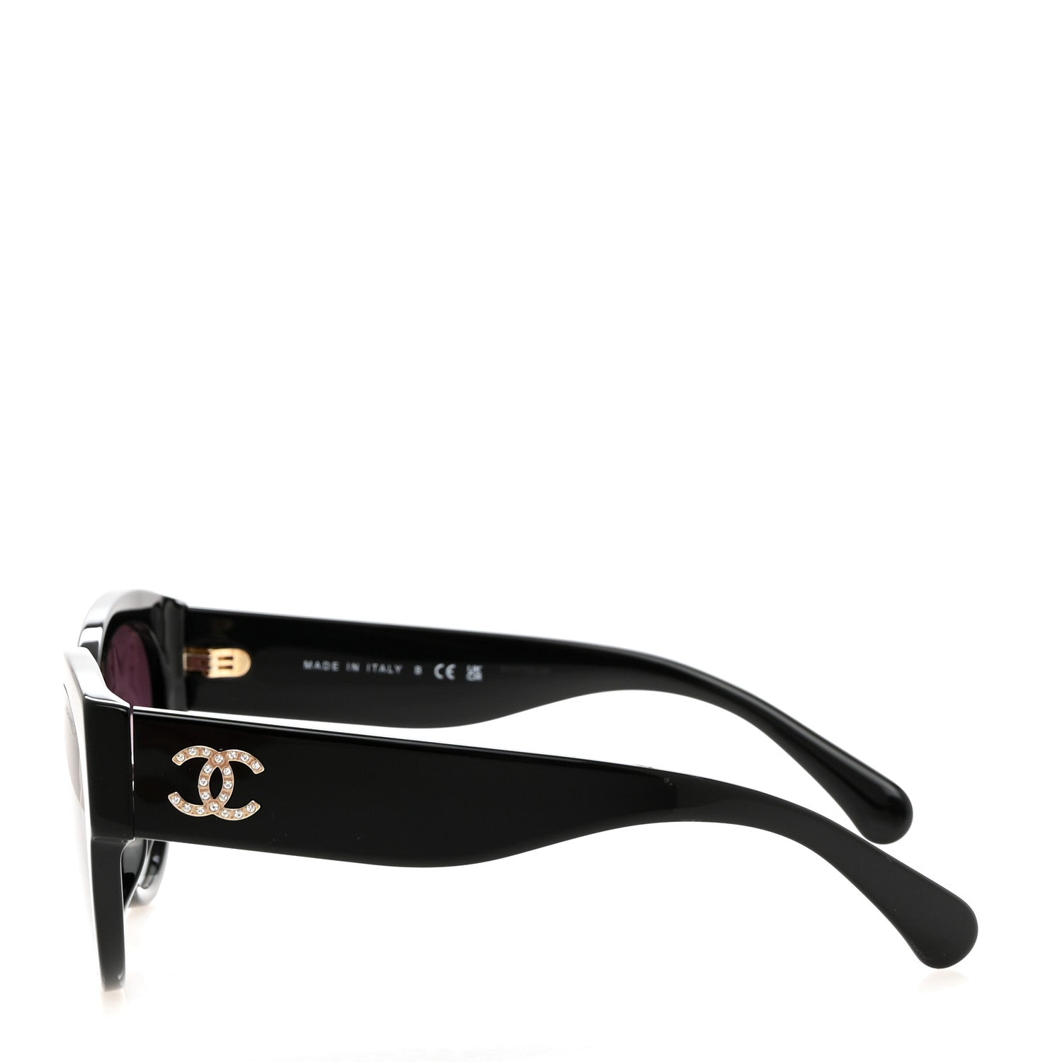 Chanel Acetate Sunglasses 5498-B-A Black 3 of 8