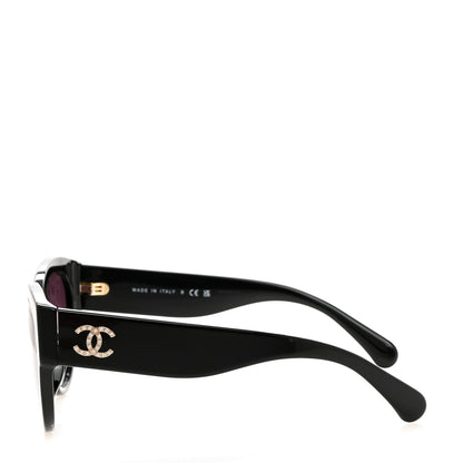 Chanel Acetate Sunglasses 5498-B-A Black 3 of 8