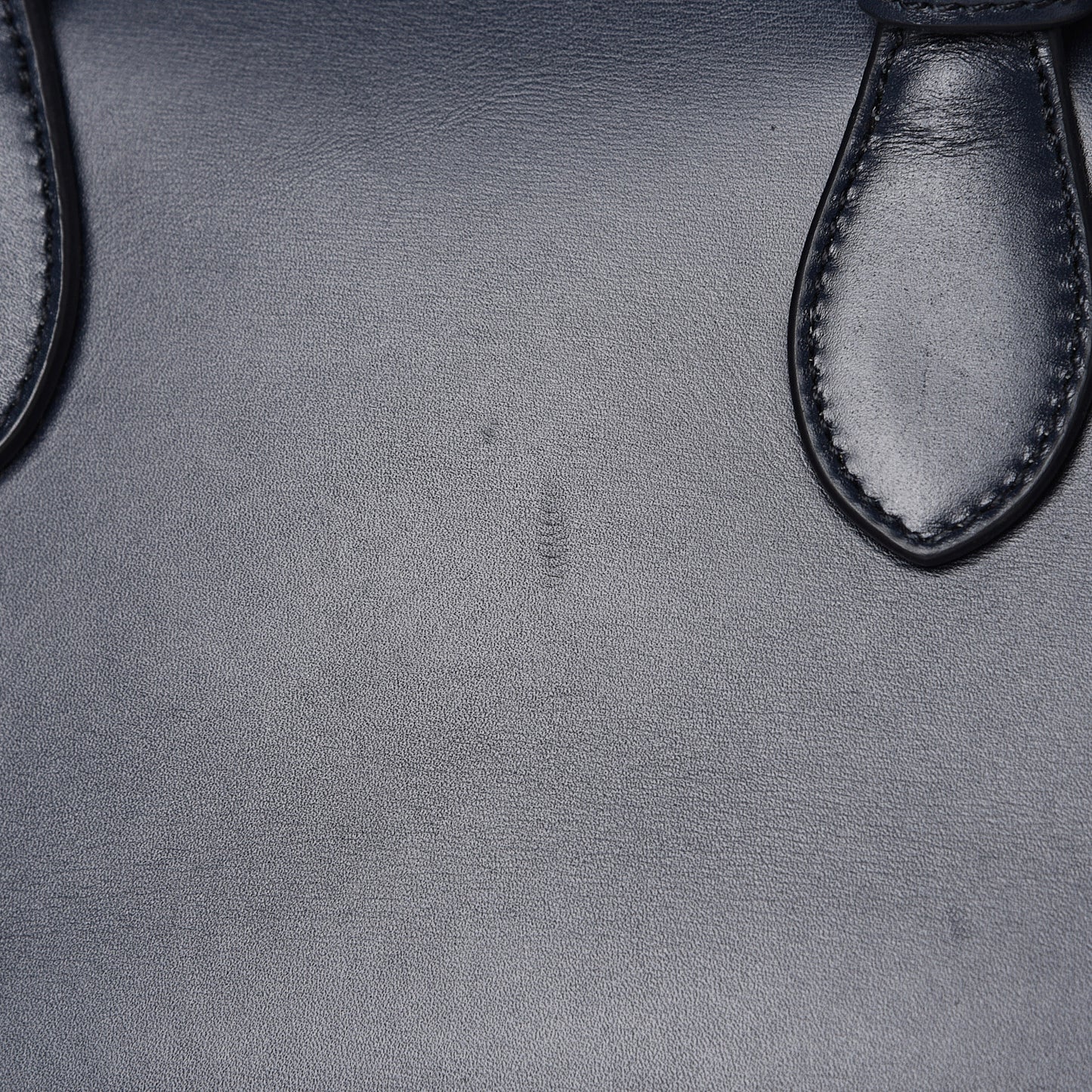 Smooth Calfskin Small Tie Knot Tote Midnight