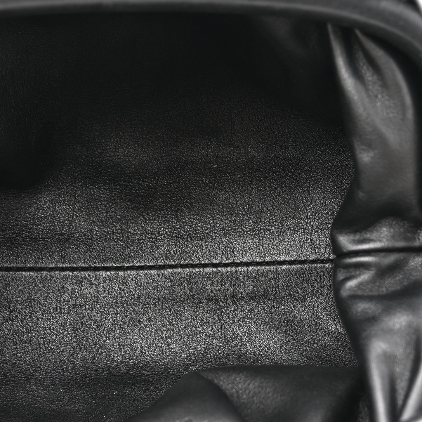 Butter Calfskin The Mini Pouch Black