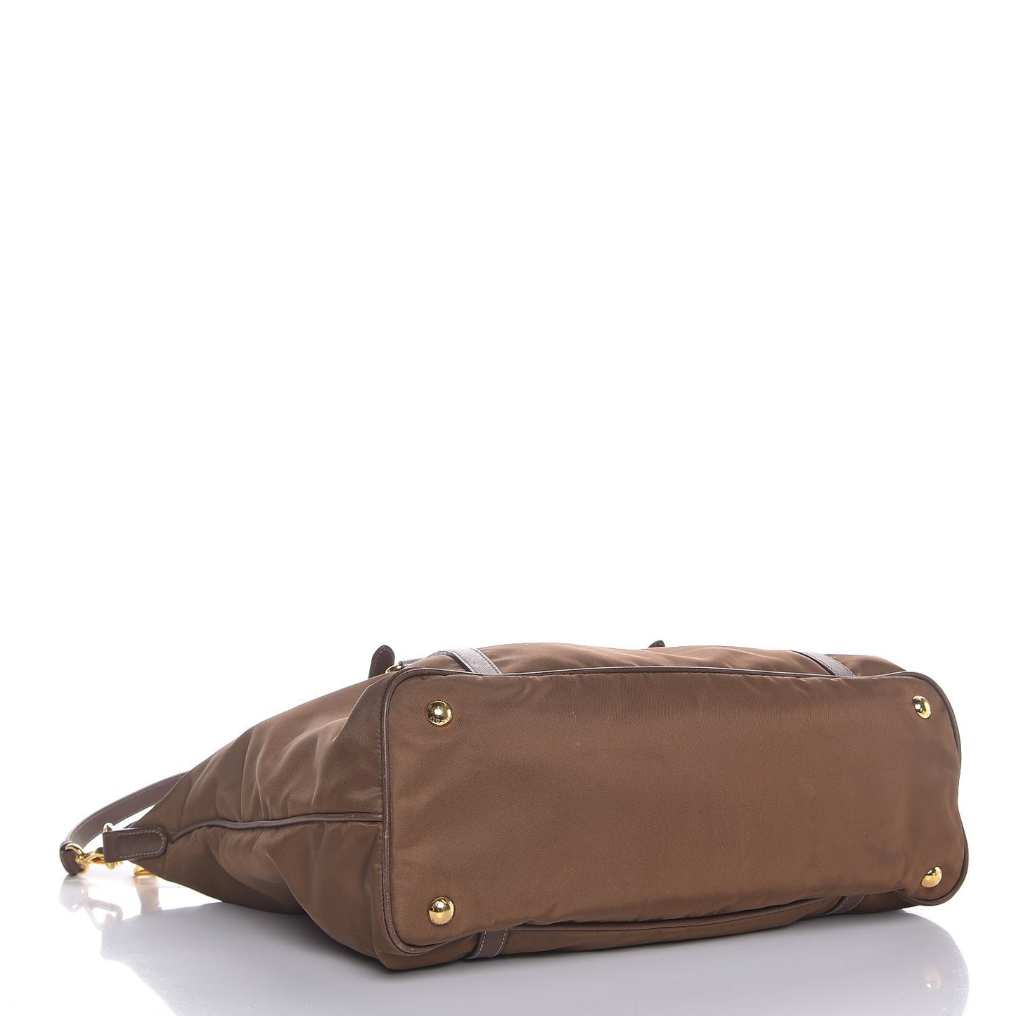 Nylon Tessuto Saffiano Tote Corinto
