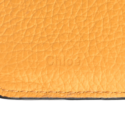 Chloe Grained Calfskin Marcie Square Wallet Tan Apricot 7 of 8