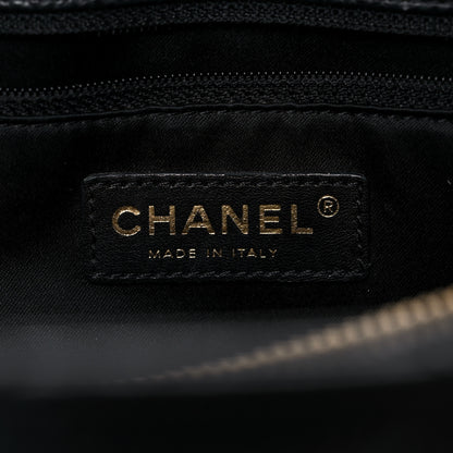 Chanel Caviar Quilted Grand Shopping Tote GST Black 6 of 20
