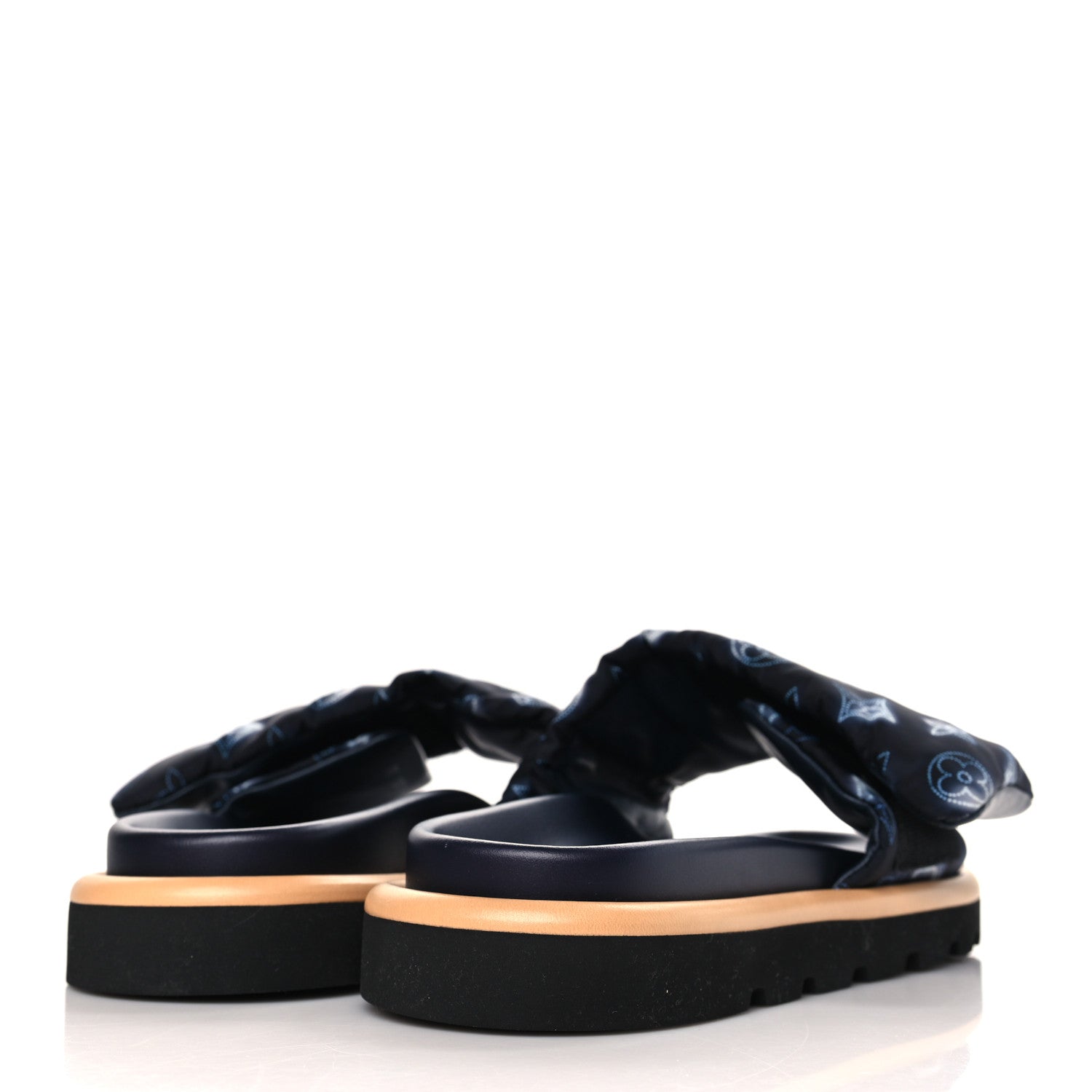 Hermes Calfskin Womens Chypre Sandals 40.5 Black 8 of 17