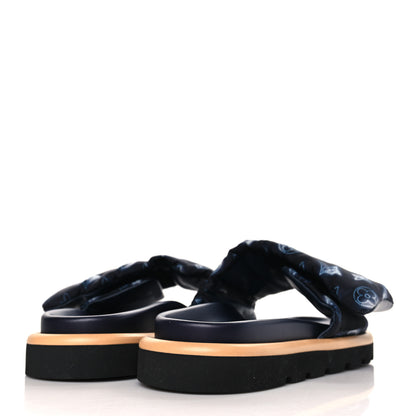 Hermes Calfskin Womens Chypre Sandals 40.5 Black 8 of 17