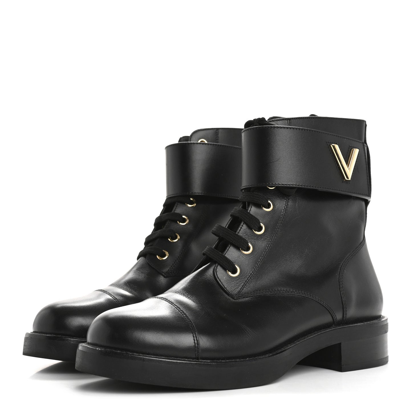 Calfskin Wonderland Ranger Boots 39 Black