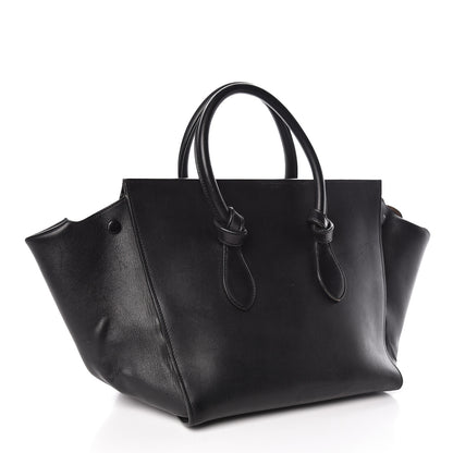 Celine Smooth Calfskin Small Tie Knot Tote Black 3 of 14
