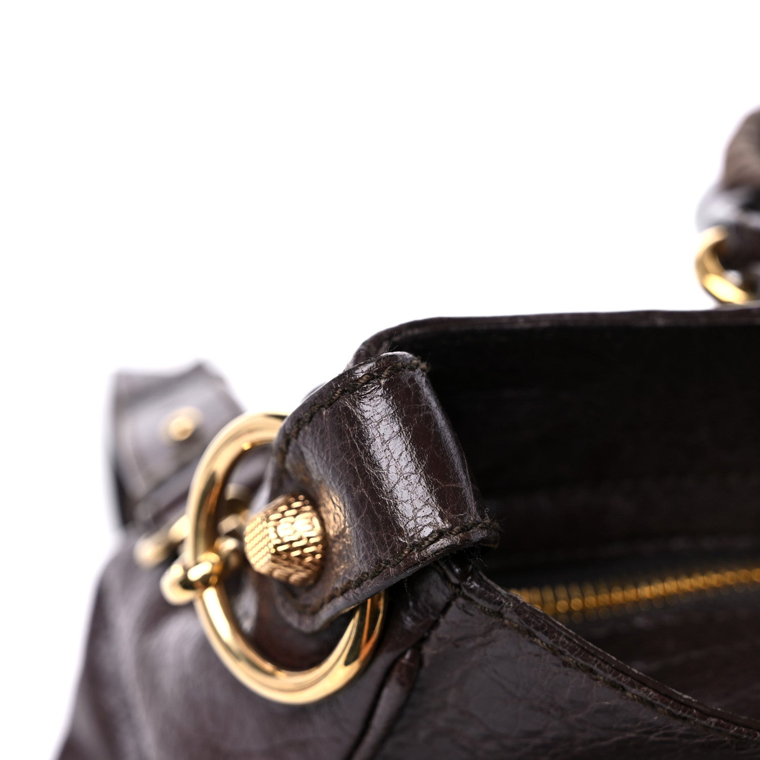 Balenciaga Agneau Giant 12 Gold Hardware Velo Charbon 13 of 16