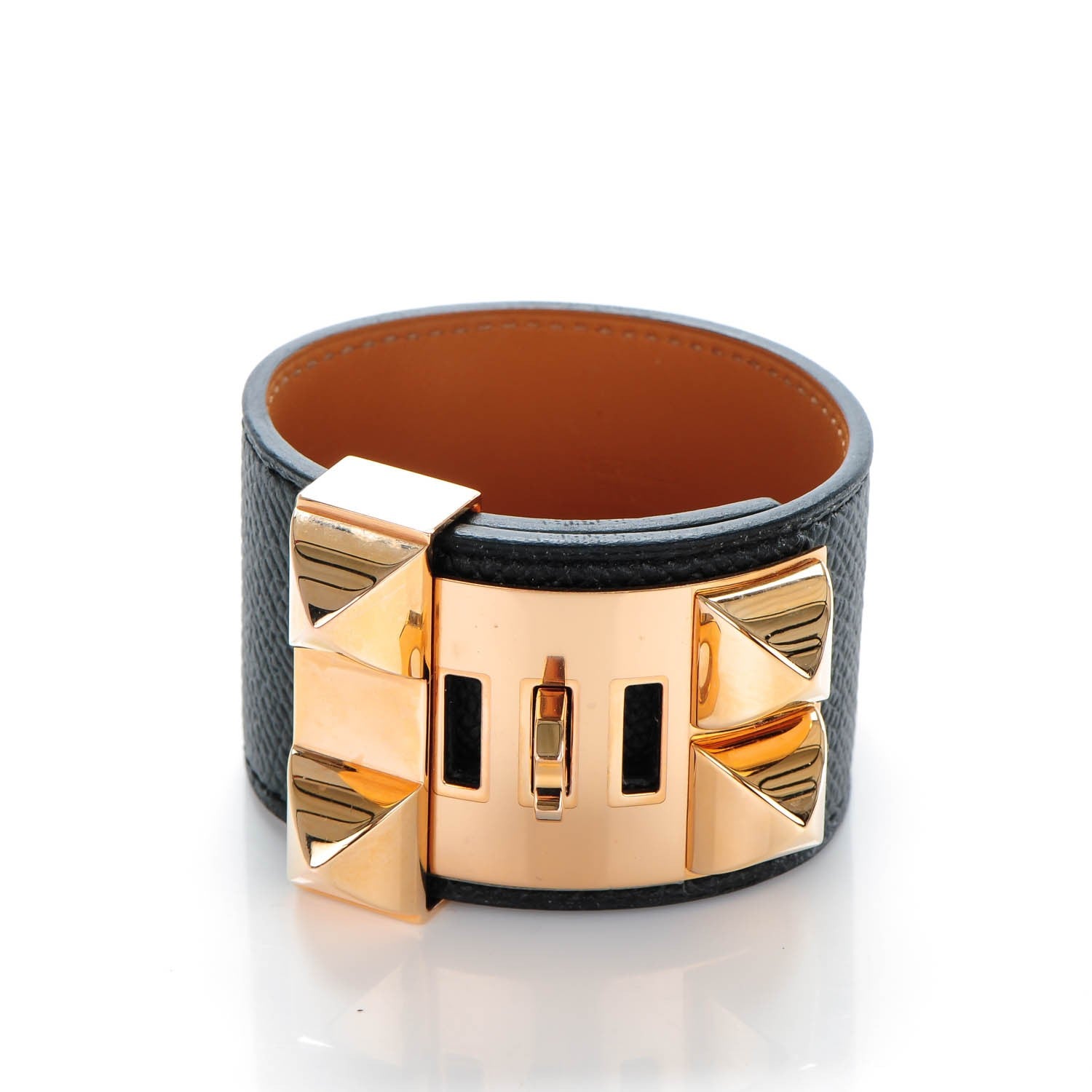 Hermes Epsom Collier de Chien CDC Bracelet S Black 4 of 7