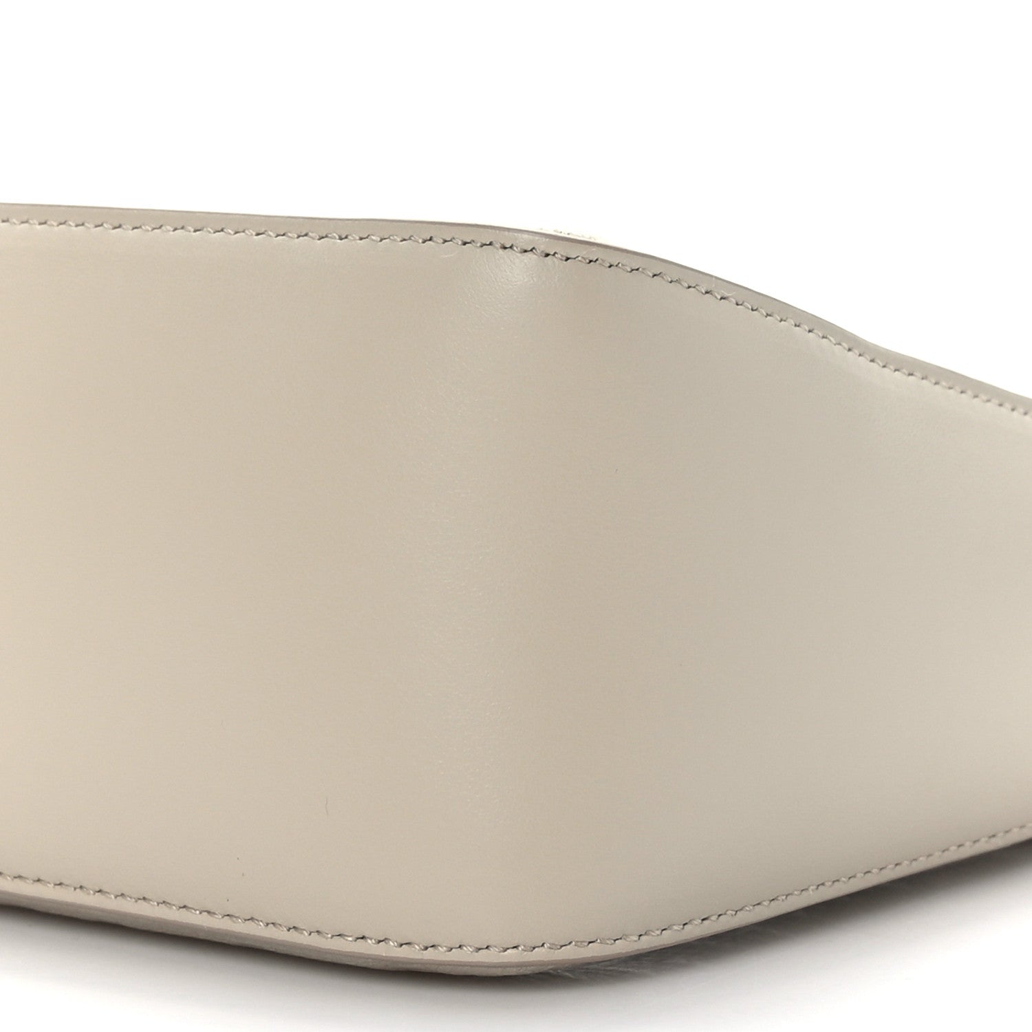 Givenchy Coated Canvas Logo 4G Embossed Small Moon Cut Out Shoulder Bag Natural Beige 9 of 9