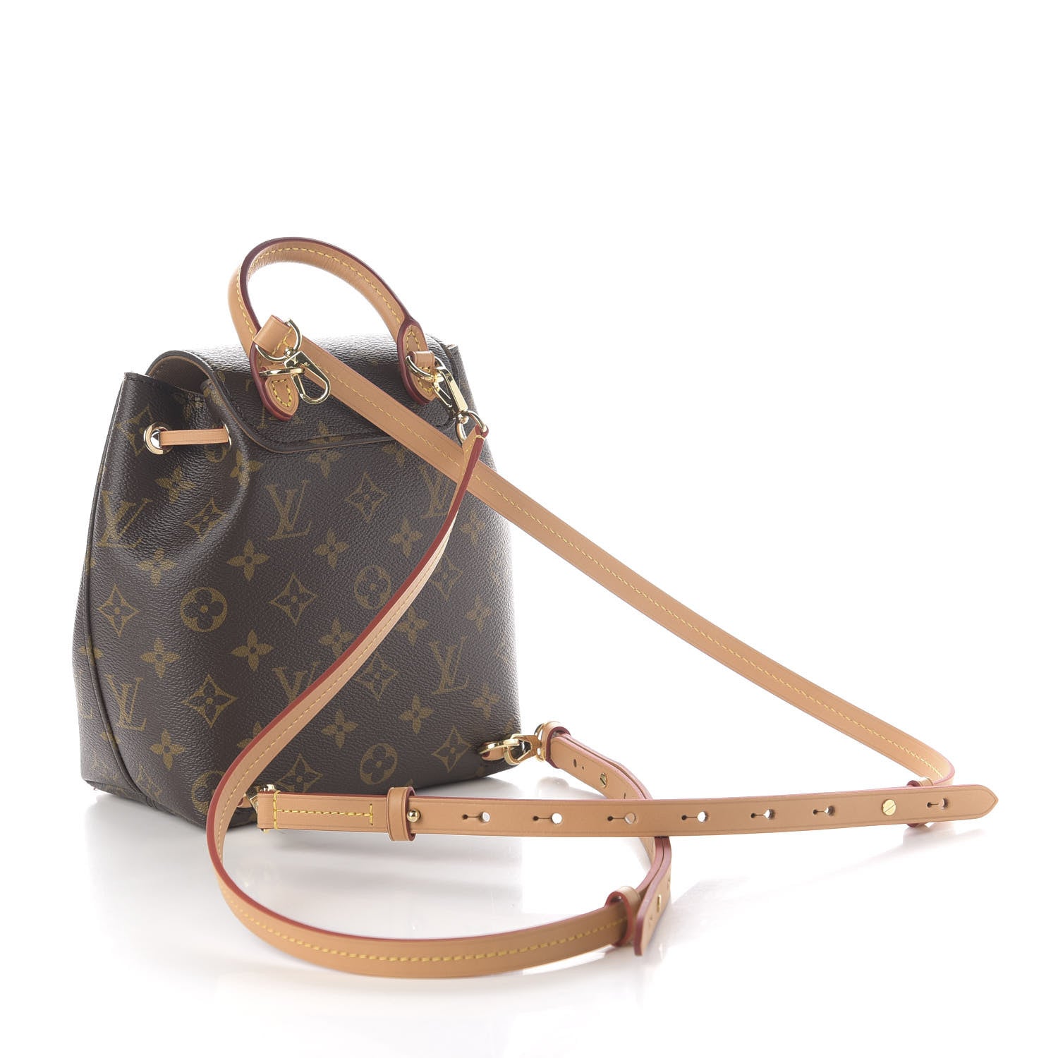 Louis Vuitton Monogram Montsouris BB Backpack Natural 2 of 10