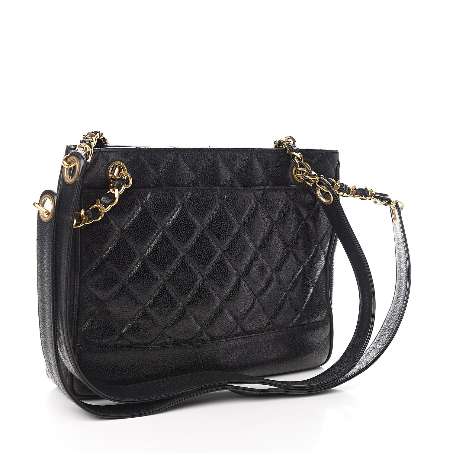 Chanel Caviar Quilted Shoulder Bag Black 3 of 15
