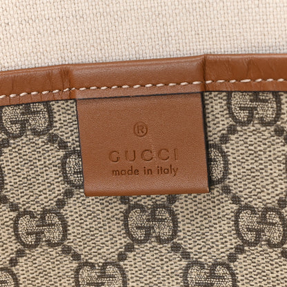 Gucci GG Plus Monogram Medium Signature Web Loop Tote Light Brown 6 of 10