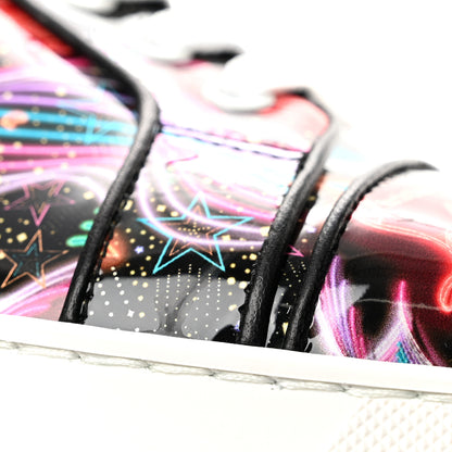 Christian Louboutin Patent Starlight Orlato Flat Sneakers 40 Multi 10 of 11