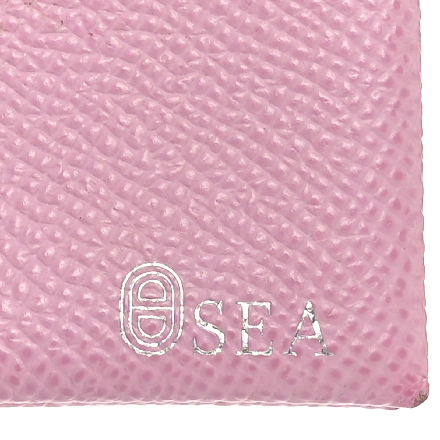 Epsom Horseshoe Calvi Card Case Mauve Sylvestre Craie