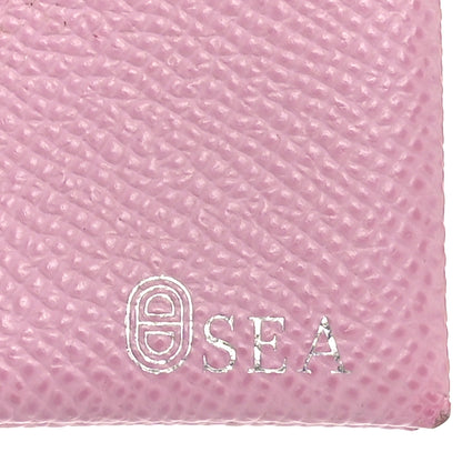 Hermes Epsom Horseshoe Calvi Card Case Mauve Sylvestre Craie 6 of 12