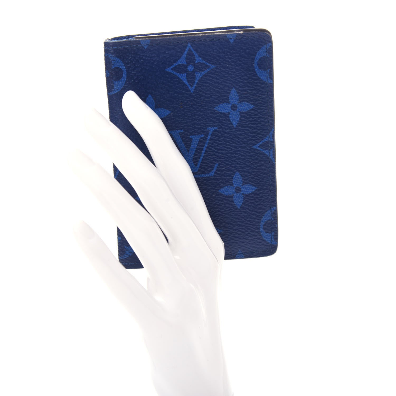 Louis Vuitton Taigarama Pocket Organizer NM Cobalt 2 of 9