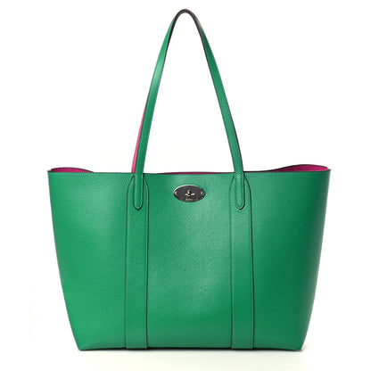 Mulberry Small Classic Grain Bayswater Tote Lawn Green 3 of 9