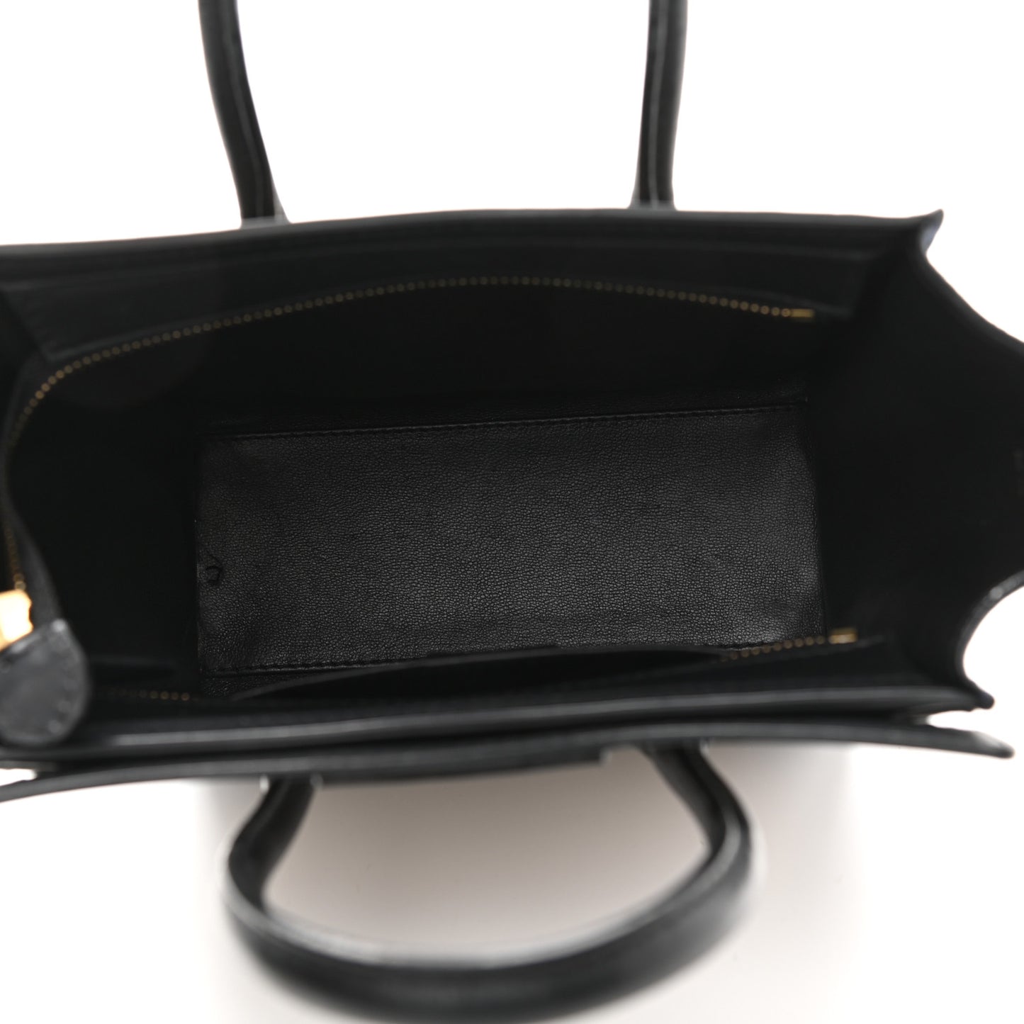 Calfskin Suede Nano Tri-Color Luggage Sand