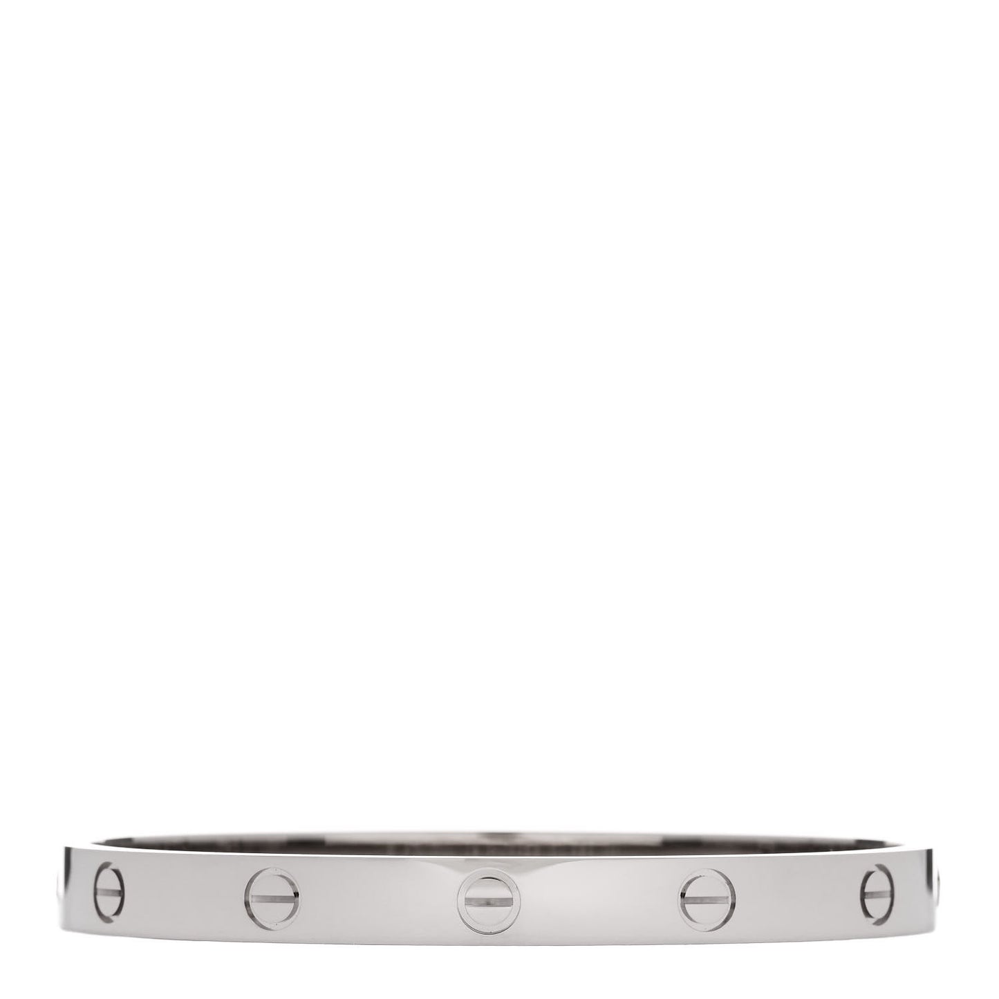 18K White Gold LOVE Bracelet 18