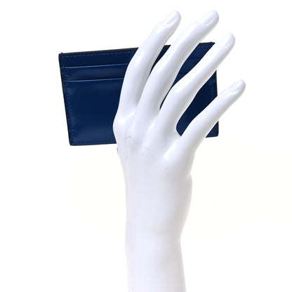 Gucci Calfskin Lux Man Card Case Metal Blue 2 of 6
