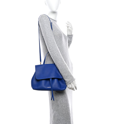 Mansur Gavriel Tumbled Calfskin Lady Bag Royal 2 of 10