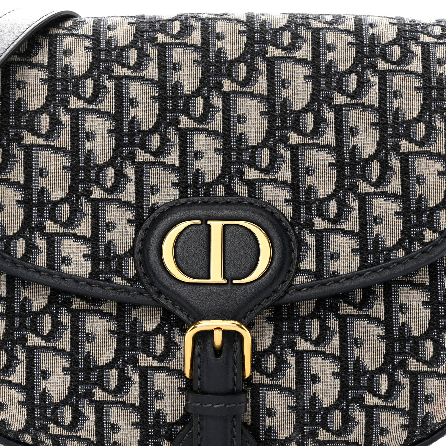 Christian Dior Oblique Medium Bobby Flap Blue 7 of 9