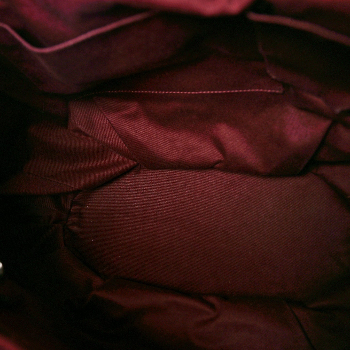 Iridescent Calfskin Quilted Large In The Mix Tote Black