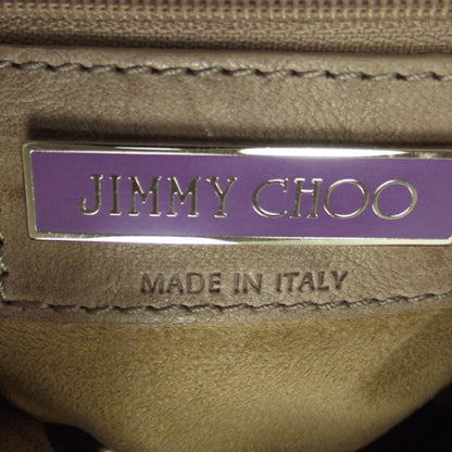 Jimmy Choo Leather Watersnake Riki Tote Bag Stone 7 of 9
