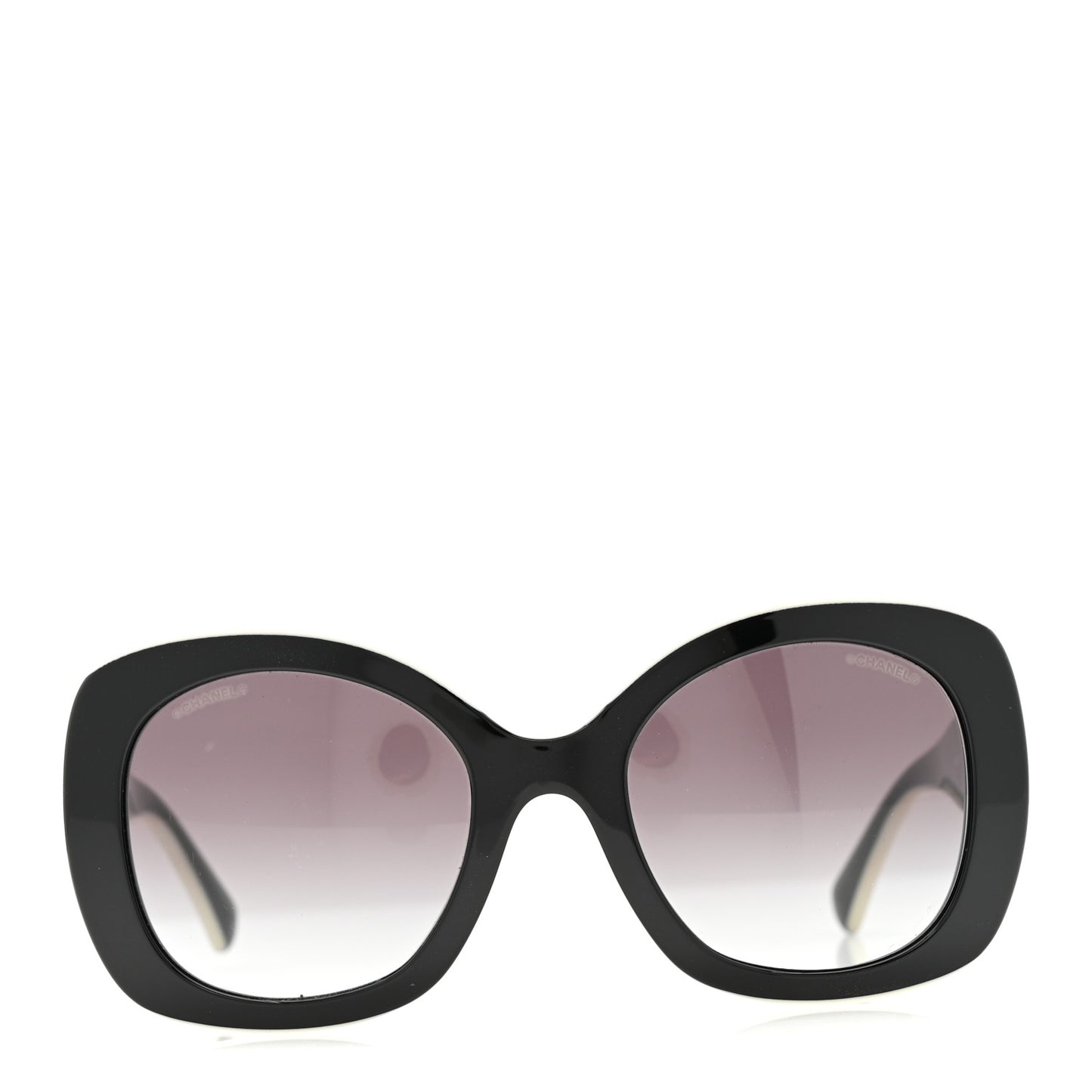 Acetate Sunglasses 71414 Black White