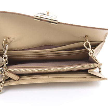 MCM Metallic Visetos Patricia Wallet On Chain Gold 5 of 10
