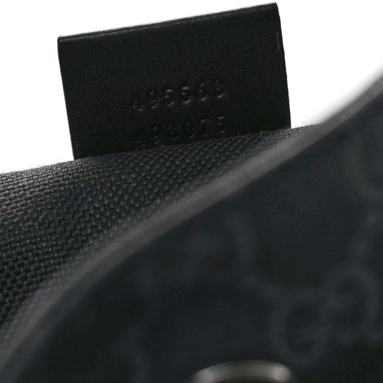 Gucci Soft GG Supreme Monogram Calfskin Web Double Buckle Backpack Black 7 of 11