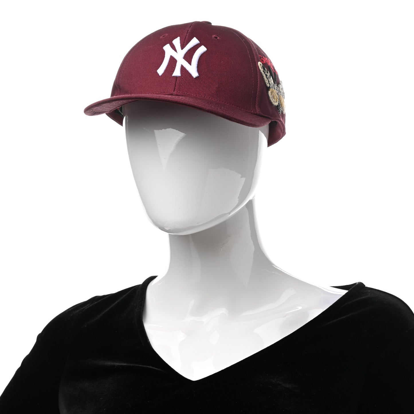 X MLB Cotton NY Yankees Baseball Hat 57-61 Lacquer