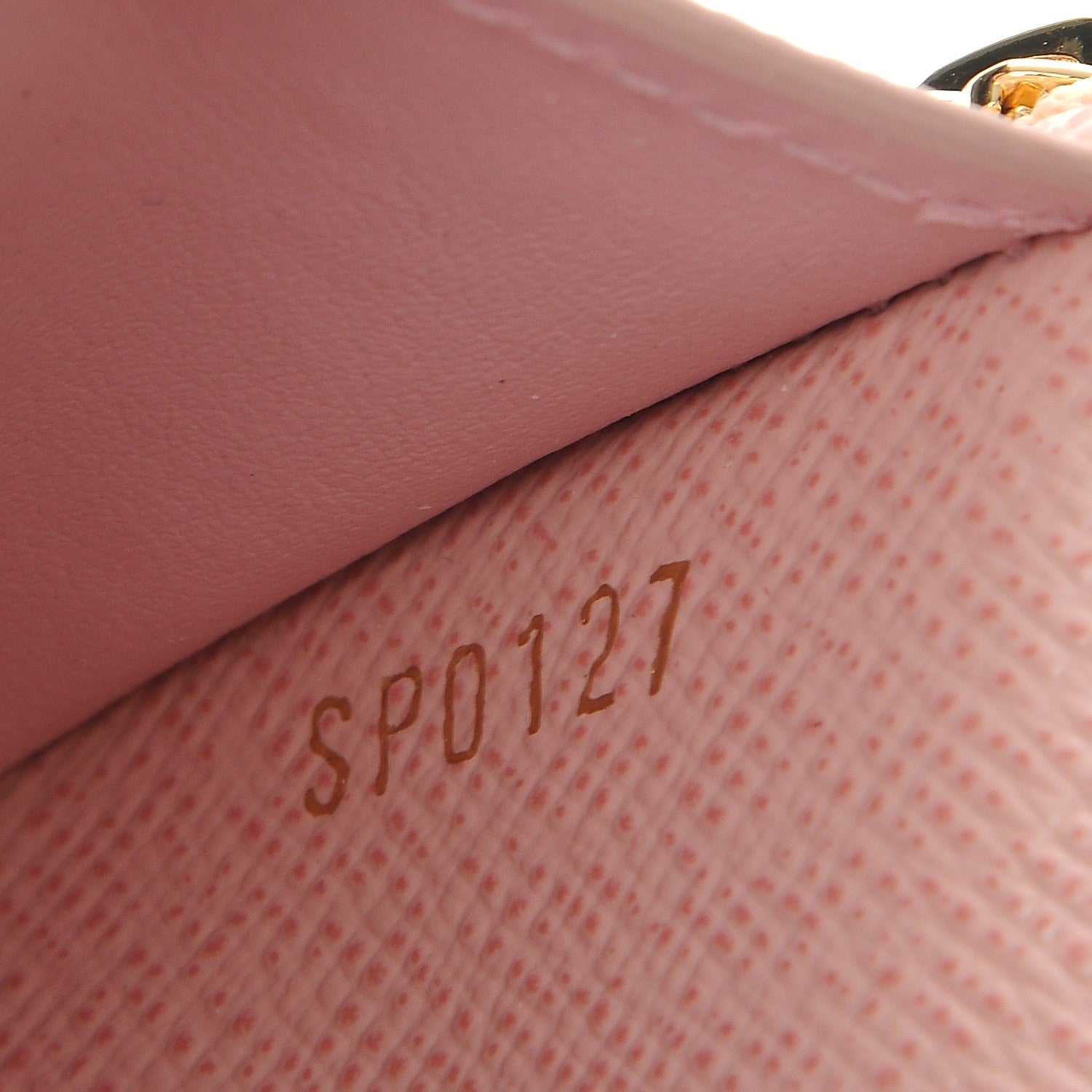 Louis Vuitton Damier Azur Victorine Wallet Rose Ballerine 7 of 8