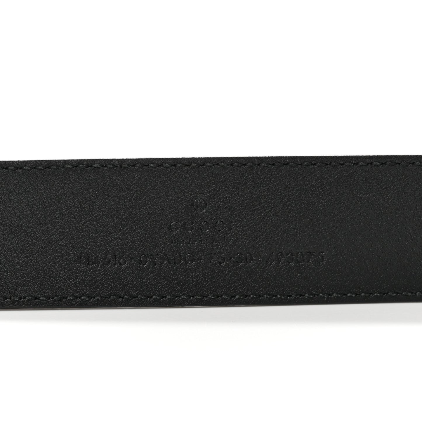 Calfskin Double G 30mm Belt 75 30 Black