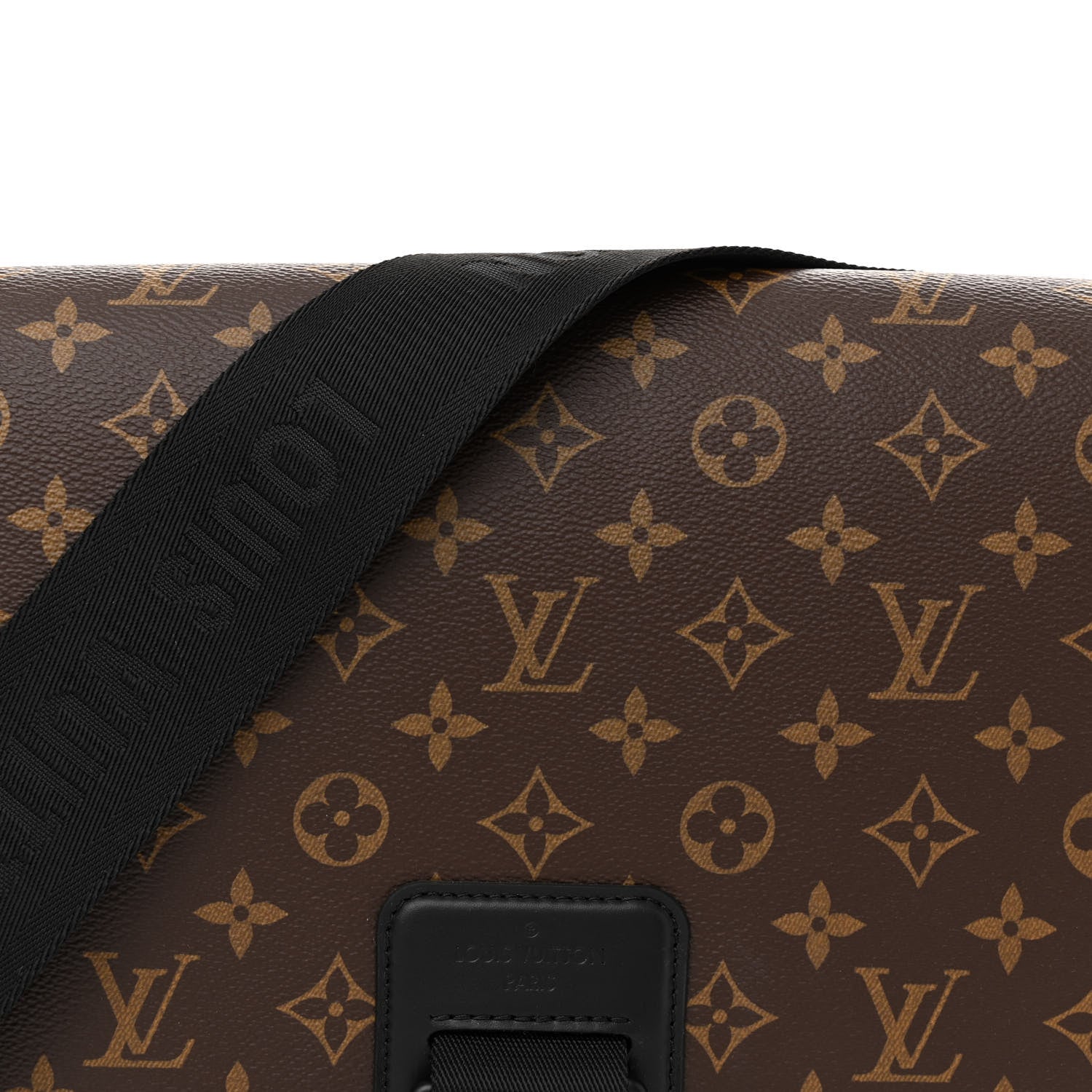Louis Vuitton LOUIS VUITTON Monogram Macassar Archy Messenger GM 7 of 9