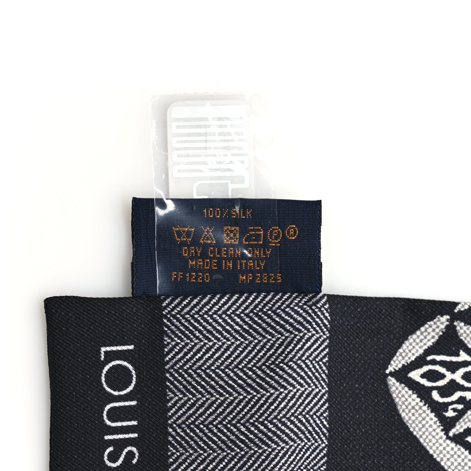 Louis Vuitton Silk Since 1854 Bandeau Gris 4 of 4