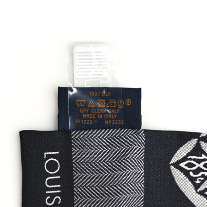 Louis Vuitton Silk Since 1854 Bandeau Gris 4 of 4