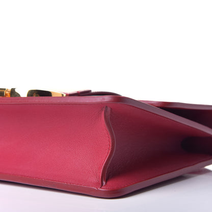 Christian Dior Smooth Calfskin 30 Montaigne Flap Bag Fuchsia 8 of 8