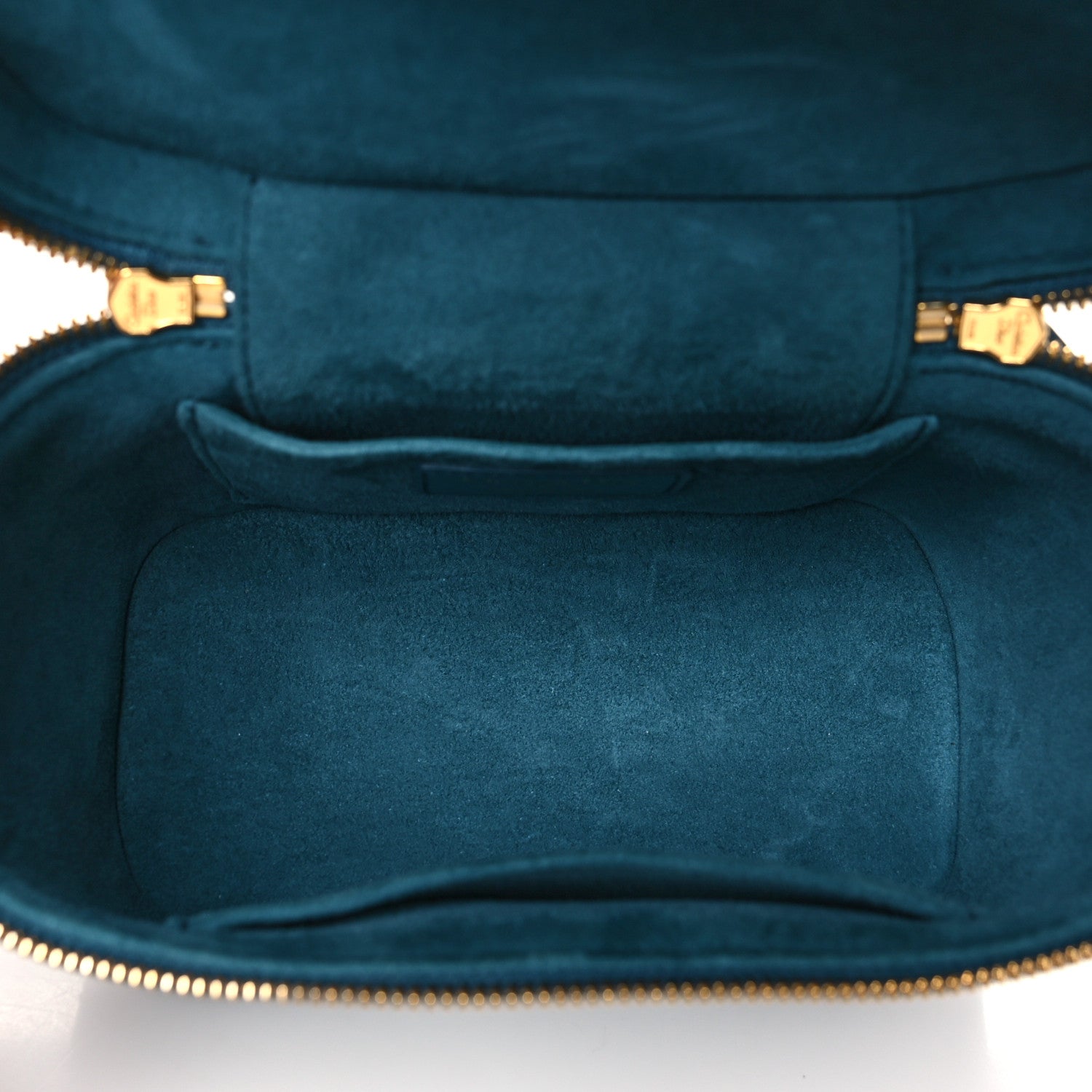 Christian Dior Lambskin Cannage Small Diortravel Vanity Case Deep Ocean 5 of 11