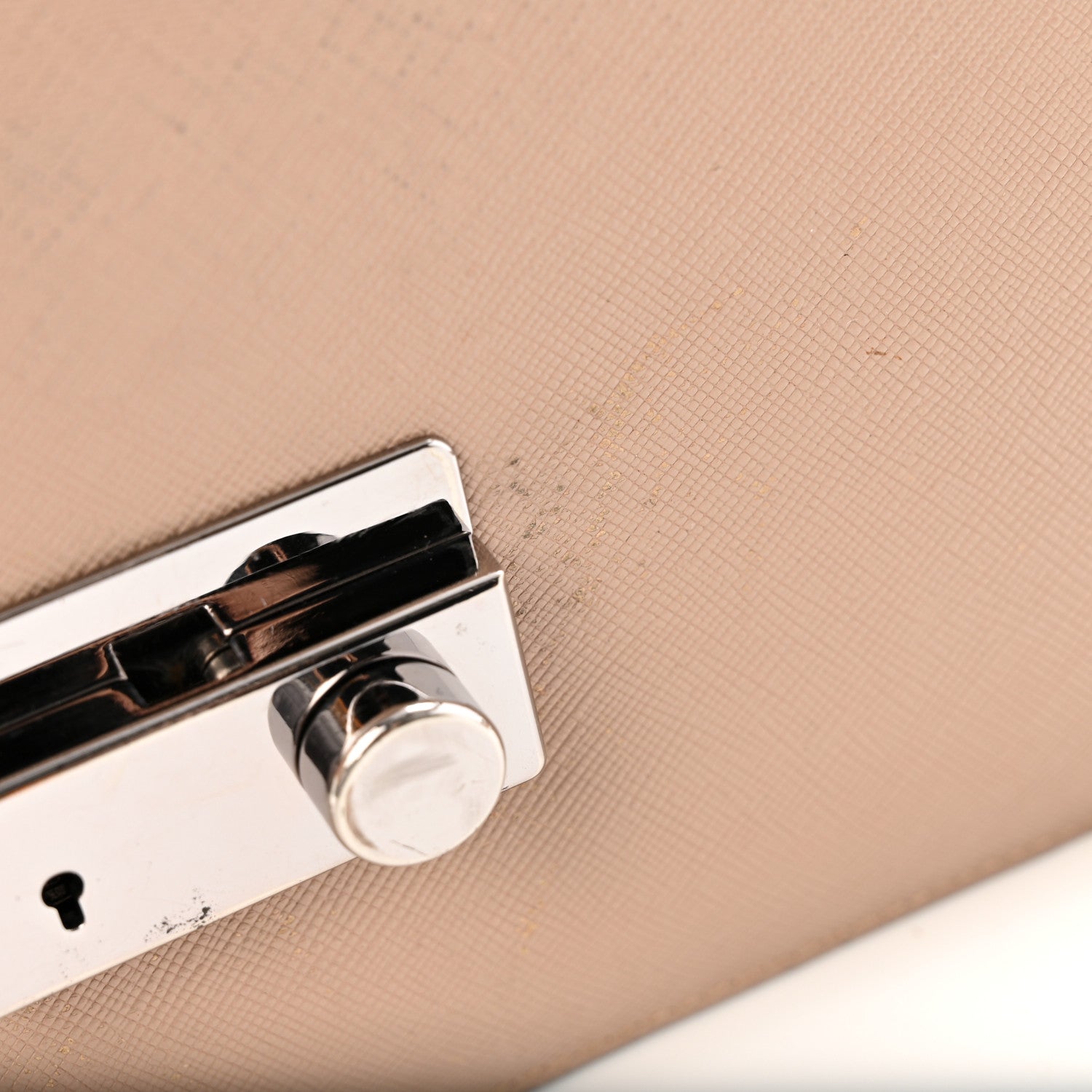 Prada Saffiano Lux Sound Shoulder Bag Cipria 14 of 15