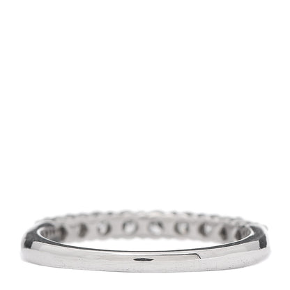 Tiffany Platinum Diamond .27ct 2.2mm Half Circle Embrace Band Ring 47 4 3 of 6